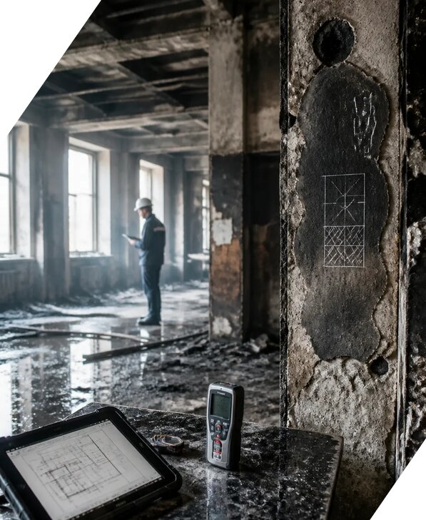 Обследование зданий после пожара в Братске от 15306 р. | ЭкспертизаРоссия