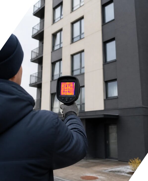 Тепловизионное обследование зданий в Братске от 5102 р. | ЭкспертизаРоссия