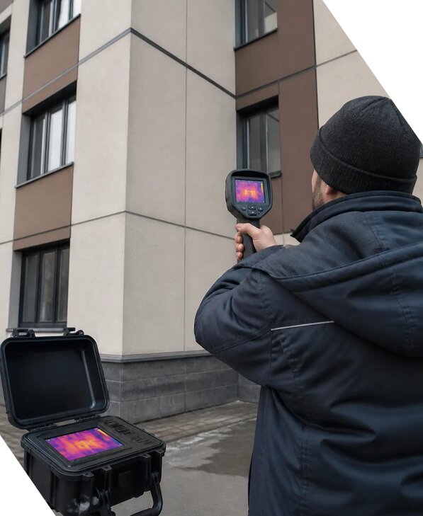 Тепловизионное обследование зданий и сооружений в Братске